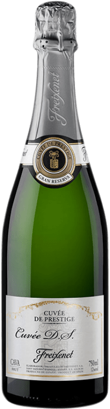 16,95 € 免费送货 | 白起泡酒 Freixenet Cuvée D.S. 香槟 预订 D.O. Cava 加泰罗尼亚 西班牙 Macabeo, Xarel·lo, Parellada 瓶子 75 cl