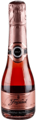 4,95 € Kostenloser Versand | Rosé Sekt Freixenet Brut — Herb Rosé Jung D.O. Cava Katalonien Spanien Garnacha — Grenache, Trepat Kleine Flasche 20 cl