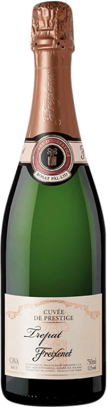 13,95 € Бесплатная доставка | Розовое игристое вино Freixenet Brut — брют молодое D.O. Cava Каталония Испания Trepat — Трепат 75 cl