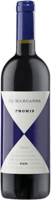 62,95 € Free Shipping | Red wine Pieve Santa Restituta Gaja Ca'Marcanda Promis Aged D.O.C. Italy (Others) Italy Merlot, Syrah, Sangiovese Bottle 75 cl