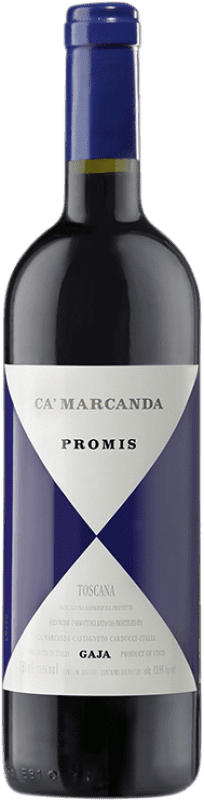 62,95 € Envoi gratuit | Vin rouge Pieve Santa Restituta Gaja Ca'Marcanda Promis Crianza D.O.C. Italie Italie Merlot, Syrah, Sangiovese Bouteille 75 cl