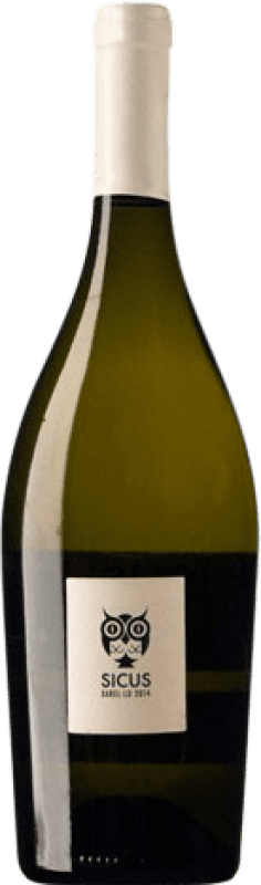 15,95 € 免费送货 | 白酒 Sicus Cartoixà 年轻的 加泰罗尼亚 西班牙 Xarel·lo 瓶子 75 cl