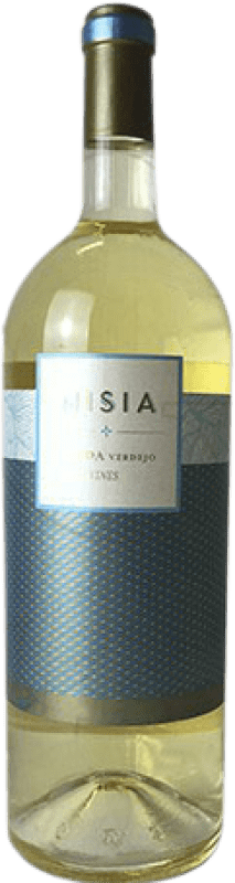 28,95 € Free Shipping | White wine Ordóñez Nisia Young D.O. Rueda Castilla y León Spain Verdejo Magnum Bottle 1,5 L