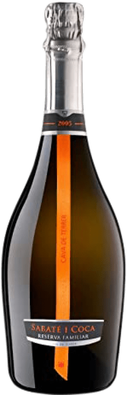 49,95 € Free Shipping | White sparkling Sabaté i Coca Reserva Familiar Brut Nature Reserva D.O. Cava Catalonia Spain Xarel·lo, Chardonnay Bottle 75 cl