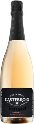 25,95 € Envoi gratuit | Rosé mousseux Sabaté i Coca Castellroig Rosat Brut Réserve D.O. Cava Catalogne Espagne Xarel·lo Bouteille 75 cl