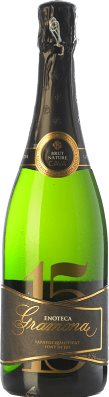 182,95 € Envio grátis | Espumante Branco Gramona Enoteca Brut Nature — Bruto Natural Grande Reserva D.O. Cava Catalunha Espanha Macabeo, Xarel·lo Garrafa 75 cl