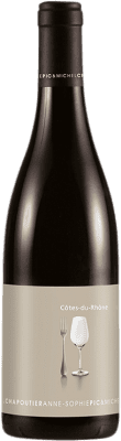 16,95 € Envio grátis | Vinho Tinto Michel Chapoutier Anne Sophie Pic A.O.C. Côtes du Rhône Rhône França Syrah, Garnacha — Grenache 75 cl