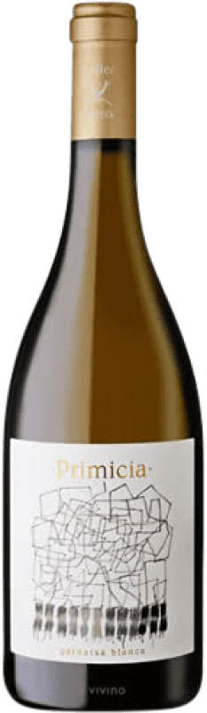 9,95 € Бесплатная доставка | Белое вино Celler de Batea Primicia Fermentado Barrica старения D.O. Terra Alta Каталония Испания Grenache White бутылка 75 cl