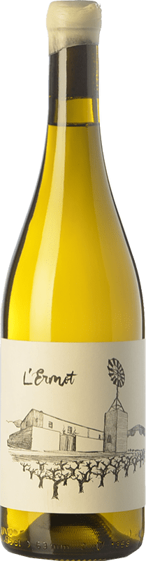 24,95 € Envio grátis | Vinho Branco La Salada l'Ermot Jovem Catalunha Espanha Macabeo 75 cl