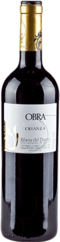 10,95 € Spedizione Gratuita | Vino rosso Conde Neo Obra Crianza D.O. Ribera del Duero Castilla y León Spagna Bottiglia 75 cl