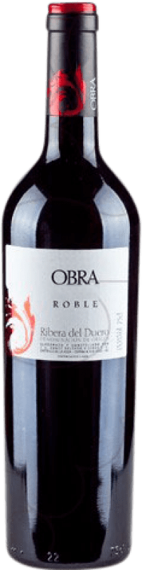6,95 € Envío gratis | Vino tinto Conde Neo Obra Roble D.O. Ribera del Duero Castilla y León España Botella 75 cl