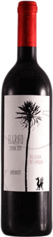31,95 € Envoi gratuit | Vin Rouge El Grifo Réserve Familiale D.O. Lanzarote Iles Canaries Espagne Syrah Bouteille 75 cl