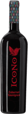 5,95 € Envoi gratuit | Vin Rouge Vinos de la Viña Icono Crianza D.O. Valencia Levante Espagne Cabernet Sauvignon 75 cl