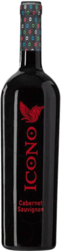 5,95 € Free Shipping | Red wine Vinos de la Viña Icono Aged D.O. Valencia Levante Spain Cabernet Sauvignon Bottle 75 cl