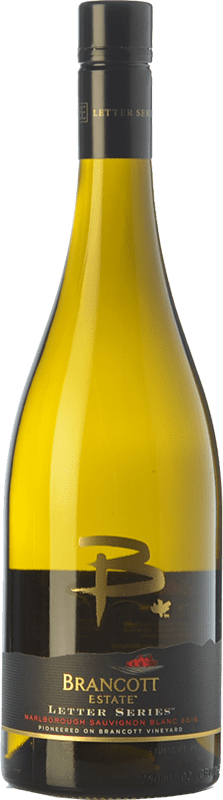 14,95 € Envoi gratuit | Vin blanc Brancott Estate Letter Series B Jeune Nouvelle-Zélande Sauvignon Blanc Bouteille 75 cl