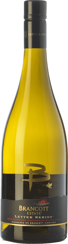 14,95 € Envio grátis | Vinho Branco Brancott Estate Letter Series B Nova Zelândia Sauvignon 75 cl