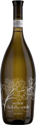 29,95 € Free Shipping | White wine Marqués de Vizhoja Señor da Folla Verde Young D.O. Rías Baixas Galicia Spain Loureiro, Treixadura, Albariño Magnum Bottle 1,5 L
