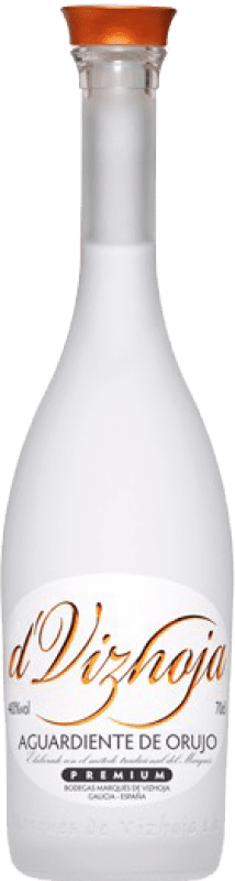 16,95 € Envío gratis | Orujo Aguardiente Marqués de Vizhoja España 70 cl