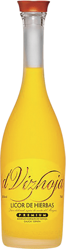 15,95 € Envio grátis | Licor de Ervas Marqués de Vizhoja Espanha 70 cl