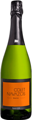 31,95 € Kostenloser Versand | Weißer Sekt Colet Navazos Extra Brut Große Reserve D.O. Penedès Katalonien Spanien Chardonnay Flasche 75 cl