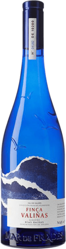 32,95 € Бесплатная доставка | Белое вино Mar de Frades Finca Valiñas старения D.O. Rías Baixas Галисия Испания Albariño бутылка 75 cl