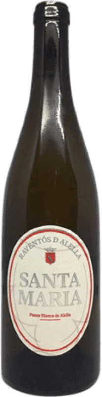17,95 € Free Shipping | White Wine Raventós Marqués d'Alella Santa Maria Crianza — Aged D.O. Alella Catalonia Spain Pansa Bottle 75 cl