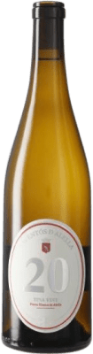 11,95 € Spedizione Gratuita | Vino Bianco Raventós Marqués d'Alella Tina 20 Crianza — Invecchiato in Botte D.O. Alella Catalogna Spagna Pansa Bottiglia 75 cl