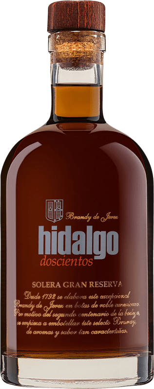 48,95 € Бесплатная доставка | Бренди La Gitana Hidalgo 200 Solera — Солера Гран Резерва Испания Бутылка 70 cl