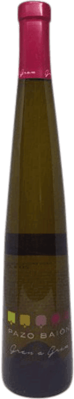 24,95 € Kostenloser Versand | Verstärkter Wein Pazo Baión Gran a Gran Alterung D.O. Rías Baixas Galizien Spanien Albariño Medium Flasche 50 cl