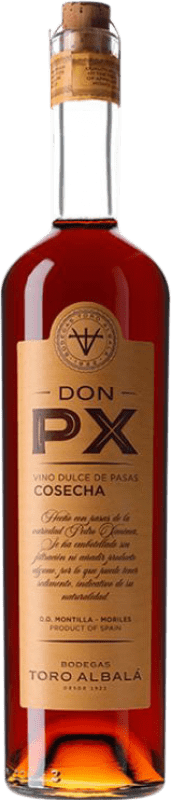 21,95 € Envío gratis | Vino Generoso Fortificado Toro Albalá Don PX D.O. Montilla-Moriles Andalucía y Extremadura España Pedro Ximénez 75 cl