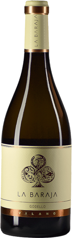 26,95 € Бесплатная доставка | Белое вино Viña Vilano La Baraja D.O. Valdeorras Галисия Испания Godello — Годельо Бутылка 75 cl