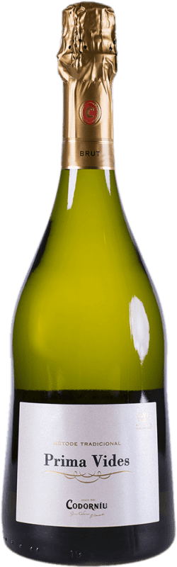 9,95 € Envío gratis | Espumoso blanco Codorníu Blanc de Blancs Prima Vides Brut Reserva D.O. Cava Cataluña España Botella 75 cl