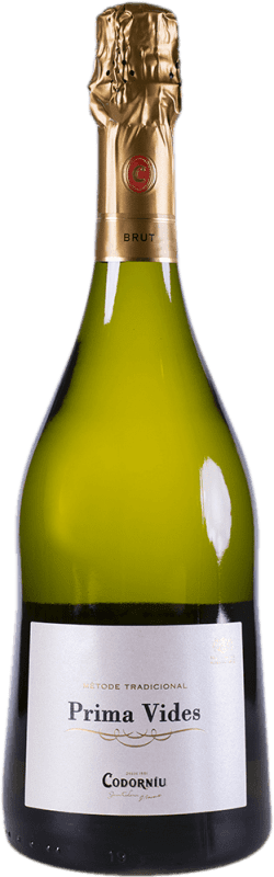 9,95 € Free Shipping | White sparkling Codorníu Blanc de Blancs Prima Vides Brut Reserve D.O. Cava Catalonia Spain Bottle 75 cl