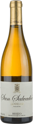 25,95 € Envio grátis | Vinho branco Abad San Salvador Crianza D.O. Bierzo Castela e Leão Espanha Godello Garrafa 75 cl