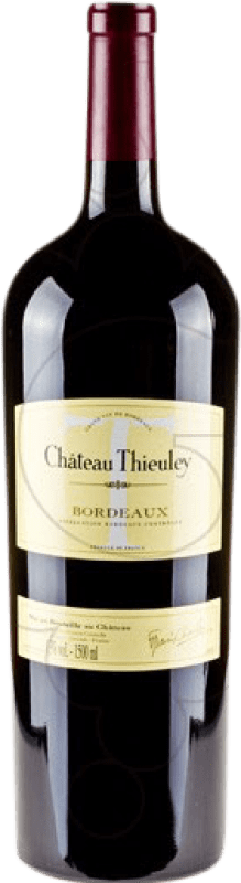 19,95 € 免费送货 | 红酒 Château Thieuley 年轻的 A.O.C. Bordeaux 法国 Merlot, Cabernet Sauvignon 瓶子 Magnum 1,5 L