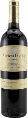 15,95 € Envoi gratuit | Vin Rouge Château Thieuley Jeune A.O.C. Bordeaux France Merlot, Cabernet Sauvignon 75 cl