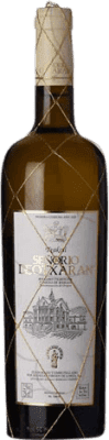 12,95 € Spedizione Gratuita | Vino bianco Virgen de Lorea Txakoli Señorio de Otxaran Giovane D.O. Bizkaiko Txakolina Paese Basco Spagna Hondarribi Zuri Bottiglia 75 cl