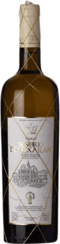 12,95 € Free Shipping | White wine Virgen de Lorea Txakoli Señorio de Otxaran Young D.O. Bizkaiko Txakolina Basque Country Spain Hondarribi Zuri Bottle 75 cl