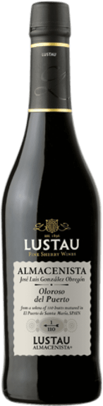 24,95 € 免费送货 | 强化酒 Lustau Almacenista José Luis González Obregón Oloroso del Puerto D.O. Jerez-Xérès-Sherry 安达卢西亚 西班牙 Palomino Fino 瓶子 Medium 50 cl