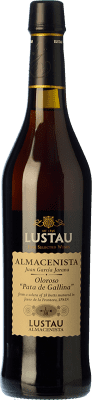 25,95 € Бесплатная доставка | Крепленое вино Lustau Almacenista Juan García Jarana Oloroso Pata Gallina D.O. Jerez-Xérès-Sherry Андалусия Испания Palomino Fino бутылка Medium 50 cl