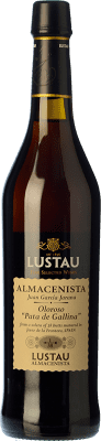 27,95 € Kostenloser Versand | Likörwein Lustau Almacenista Juan García Jarana Oloroso Pata Gallina D.O. Jerez-Xérès-Sherry Andalusien Spanien Palomino Fino Medium Flasche 50 cl