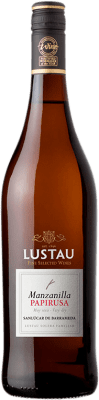 11,95 € 免费送货 | 强化酒 Lustau Papirusa D.O. Manzanilla-Sanlúcar de Barrameda 桑卢卡尔德巴拉梅达 西班牙 Palomino Fino 瓶子 75 cl