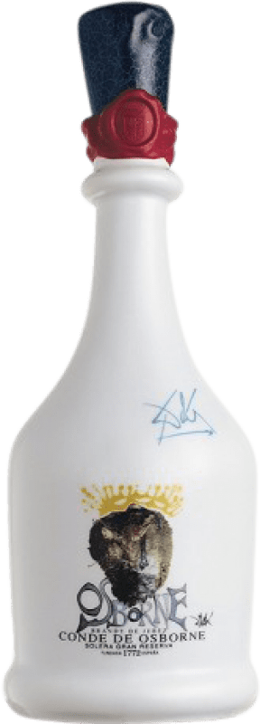 82,95 € Envio grátis | Brandy Conhaque Osborne Conde Osborne Dalí Espanha Garrafa 70 cl