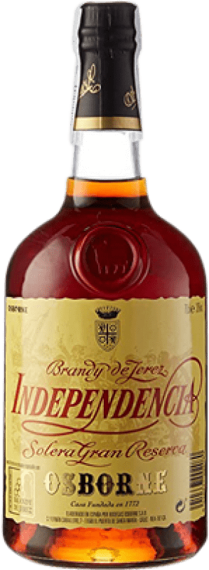 29,95 € Envio grátis | Brandy Conhaque Osborne Independencia Espanha Garrafa 70 cl