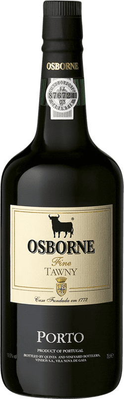 11,95 € Free Shipping | Fortified wine Osborne Tawny I.G. Porto Porto Portugal Tempranillo, Touriga Franca, Touriga Nacional, Tinta Amarela, Tinta Cão, Tinta Barroca Bottle 75 cl