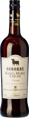 14,95 € Бесплатная доставка | Креплёное вино Osborne Santa María Cream — Сливки D.O. Jerez-Xérès-Sherry Andalucía y Extremadura Испания 75 cl