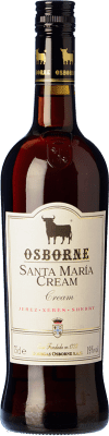 14,95 € Spedizione Gratuita | Vino fortificato Osborne Santa María Cream D.O. Jerez-Xérès-Sherry Andalucía y Extremadura Spagna Bottiglia 75 cl