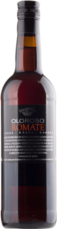9,95 € Spedizione Gratuita | Vino Liquoroso Sánchez Romate Seco — Secco Oloroso D.O. Jerez-Xérès-Sherry Andalusia Spagna Palomino Fino 75 cl