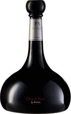 56,95 € Envio grátis | Vinho fortificado Sánchez Romate Old & Plus PX D.O. Jerez-Xérès-Sherry Andalucía y Extremadura Espanha Pedro Ximénez Garrafa Medium 50 cl