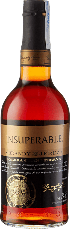 21,95 € Бесплатная доставка | Бренди González Byass Insuperable Испания бутылка 70 cl